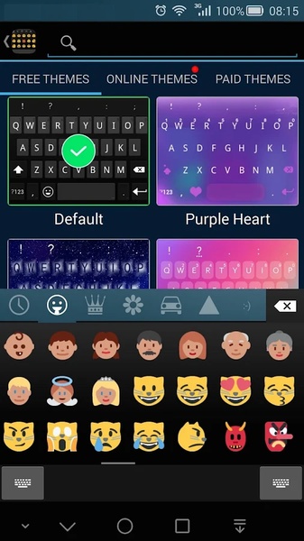 Corn Keyboard - Emoji, Emoticon - Preview 5
