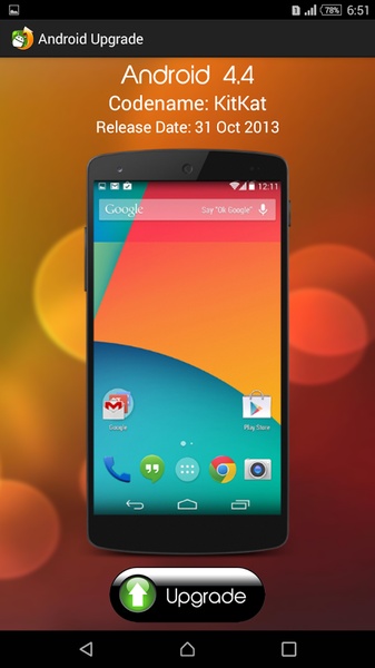 Upgrade For Android - Preview 3