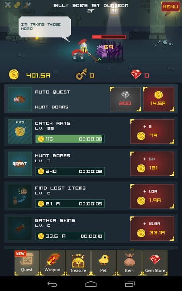 Mr.Kim, Idle Knight - Preview 2
