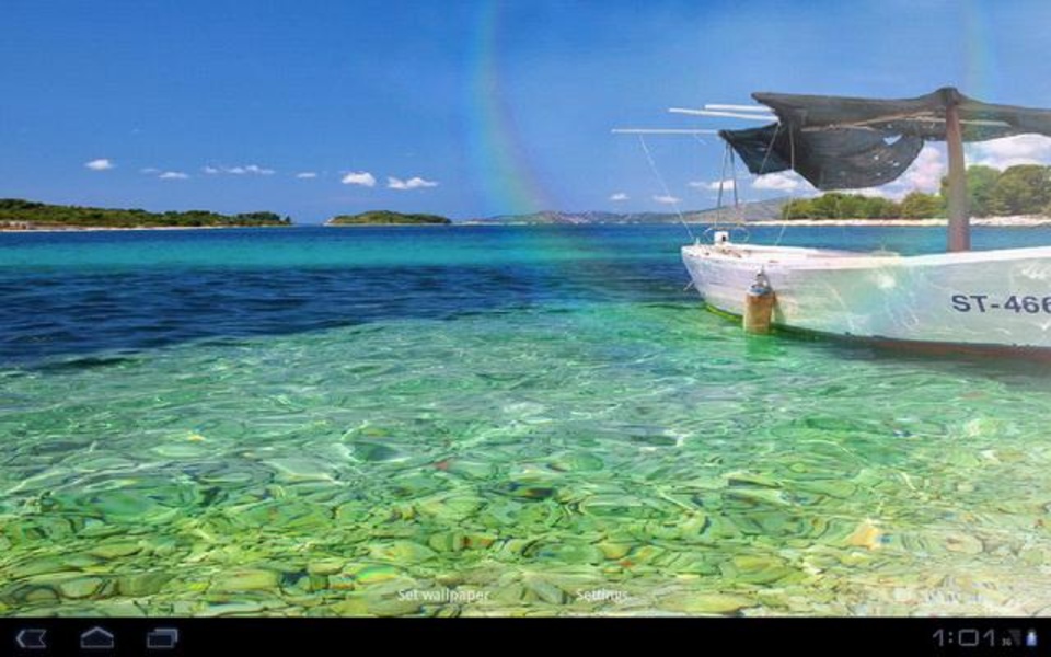 Boat on the sea live wallpaper - Preview 4