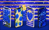 Blue golden rose wallpapers screenshot 7