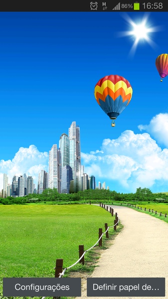 City blue sky HD - Preview 6