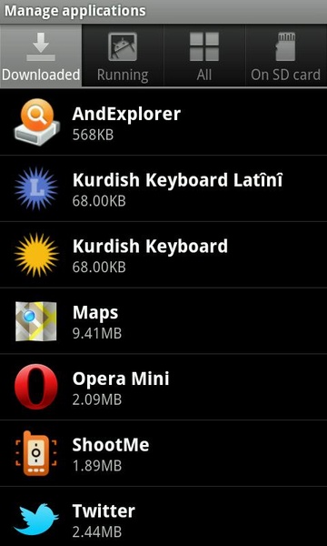 Kurdish Latin Keyboard - Preview 2