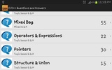 C/C++ Questions and Answers screenshot 1