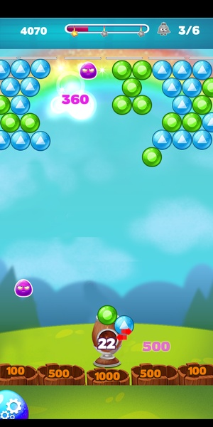 Bubble Shooter Gameplay, bubble shooter game level 341