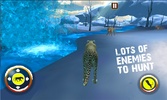 Snow Wild Leopard Attack Sim screenshot 11