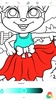 Emma the Cat Coloring Pages screenshot 3