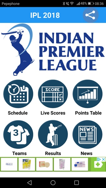 IPL Live Score 2018 | Schedule,Teams,Score - Preview 7