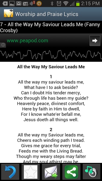 Worship and Praise Lyrics - Preview 7