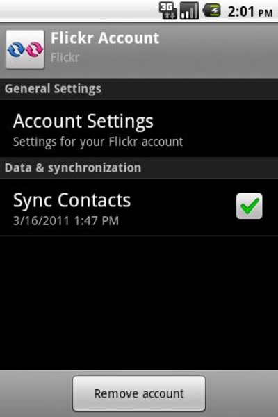 Flickr Sync - Preview 1