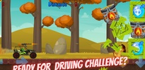 Downhill Racing Car Shooter screenshot 1