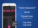 Speaking Timer Voice Stopwatch screenshot 7