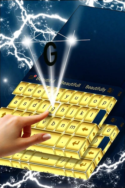 Gold Diamond Keyboard - Preview 3
