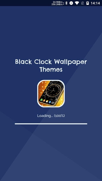 Black Clock Wallpaper Themes - Preview 2