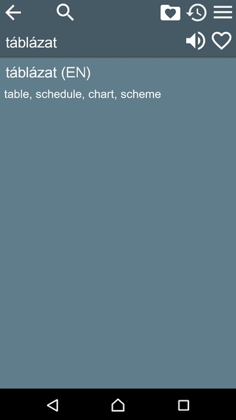 EN-HU Dictionary Free - Preview 5
