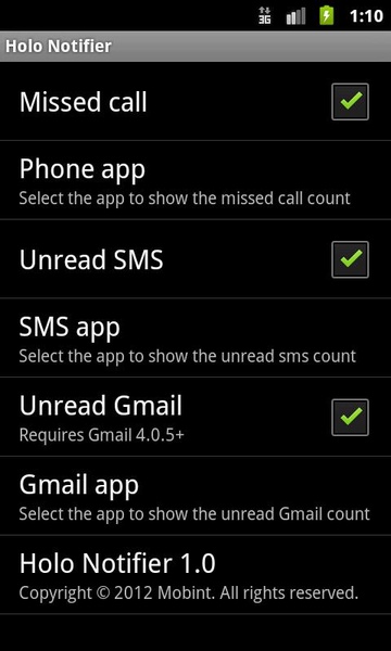Holo Notifier - Preview 2