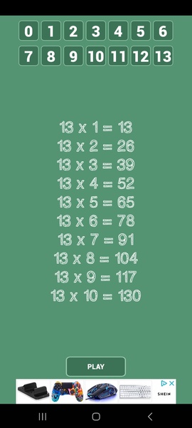 Multiplication tables games - Preview 10