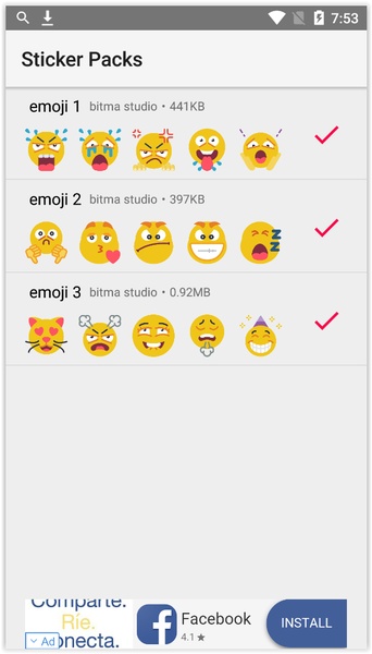 emoji stickers - Preview 1