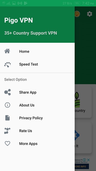 Pigo - Master Unlimited VPN Admob Earning - Preview 2