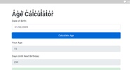 Age Calculator screenshot 1