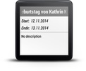 Calendar For Wear OS screenshot 3