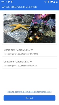 AnTuTu 3DBench Lite Screenshot