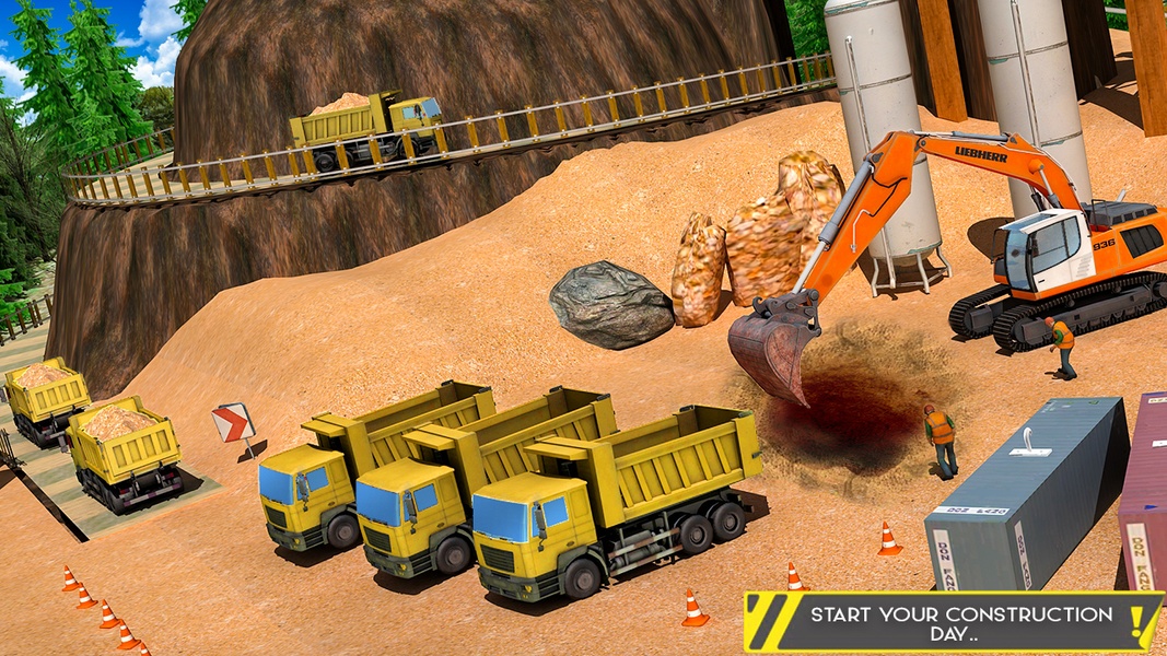 Sand Excavator Offroad Crane Transporter - Preview 3