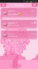 GO SMS Pro Theme Pink Cat screenshot 4