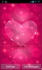Love Hearts Live Wallpaper screenshot 1
