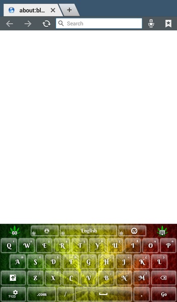 GO Keyboard Weed Keyboard Theme - Preview 6