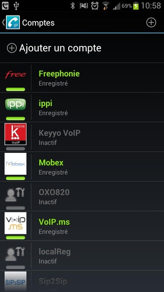 CSipSimple - Preview 1