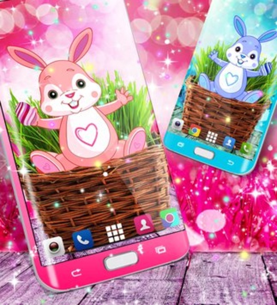 Cute bunny live wallpaper - Preview 3