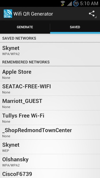 Wifi QR Code Generator - Preview 1