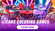 Cars, Transport Coloring Games screenshot 2