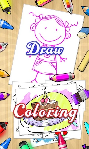 Draw+Coloring Book - Preview 3
