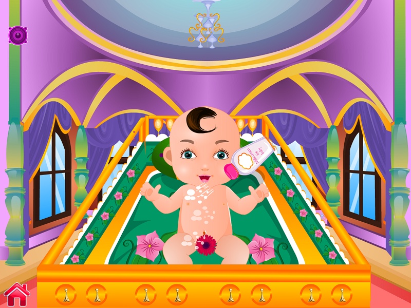 Pregnant Princess Birth Newborn Baby - Preview 3
