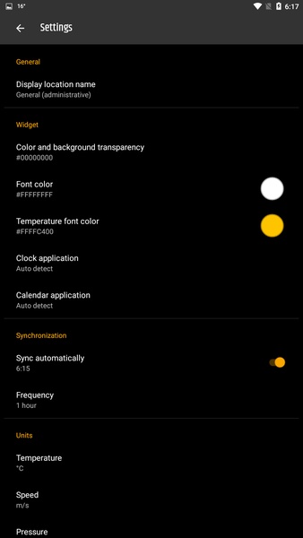 Simple weather & clock widget - Preview 9