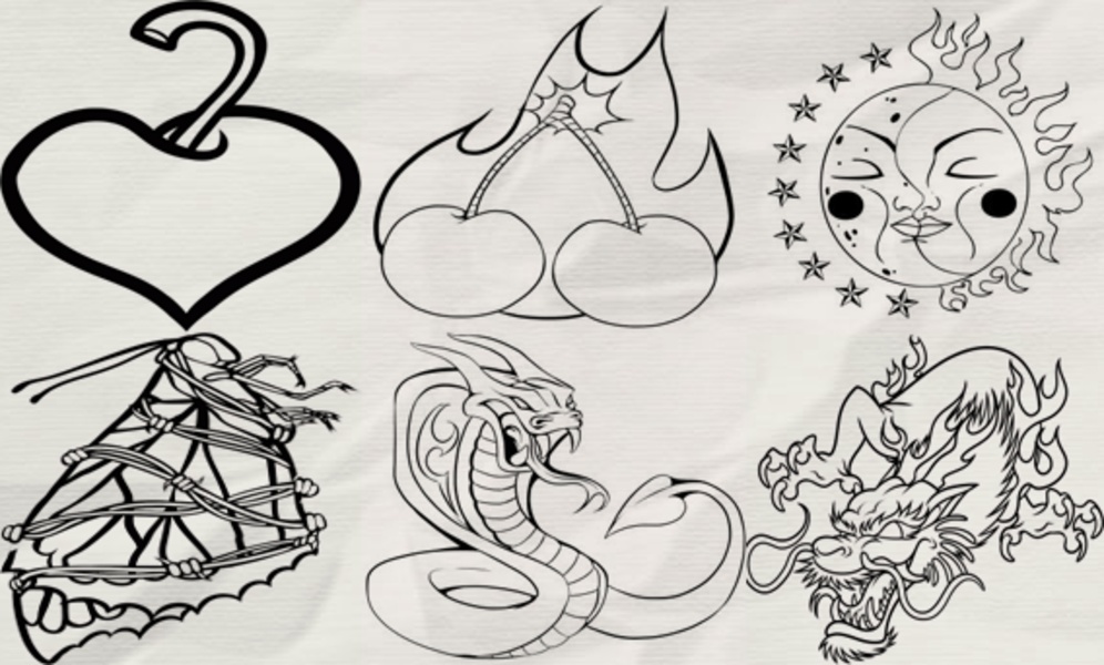 How To Draw Tattoo - Preview 2
