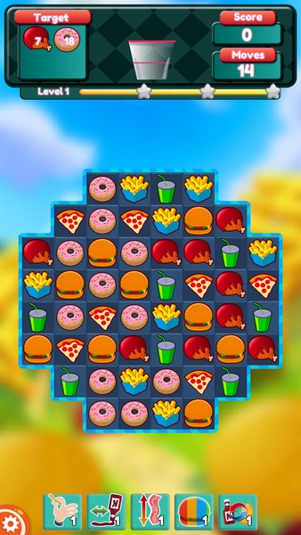 Burger & Soda Match 3 - Preview 9