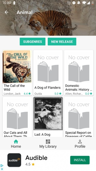 Gutenberg Book Reader - Preview 3