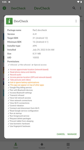 DevCheck - Preview 2