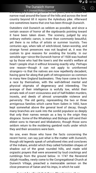 The Dunwich Horror - Preview 2