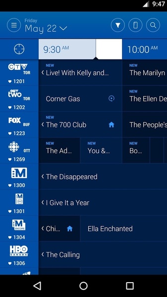 Fibe on sale tv app