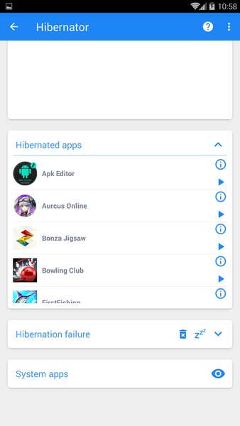 Hibernator - Preview 2
