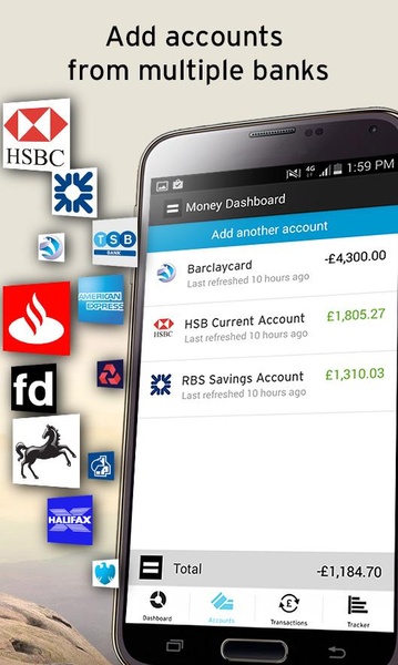 Money Dashboard - Preview 5