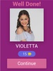 Violetta Quiz Game screenshot 4
