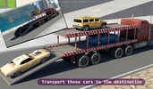 Car Transporter Truck Sim 2015 screenshot 1