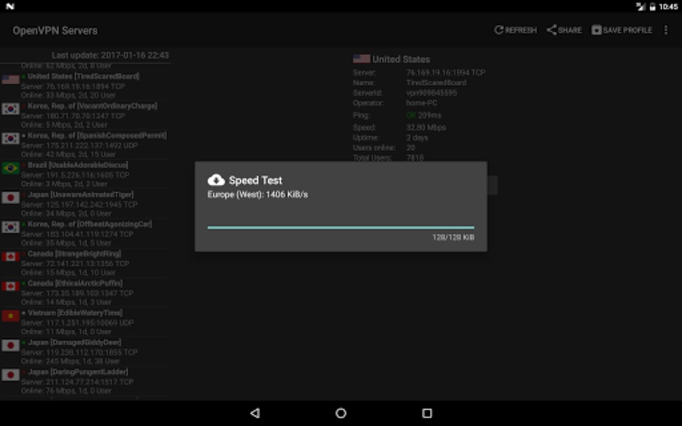 VPN Servers - Preview 1