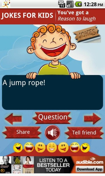 Jokes for Kids Free - Preview 1
