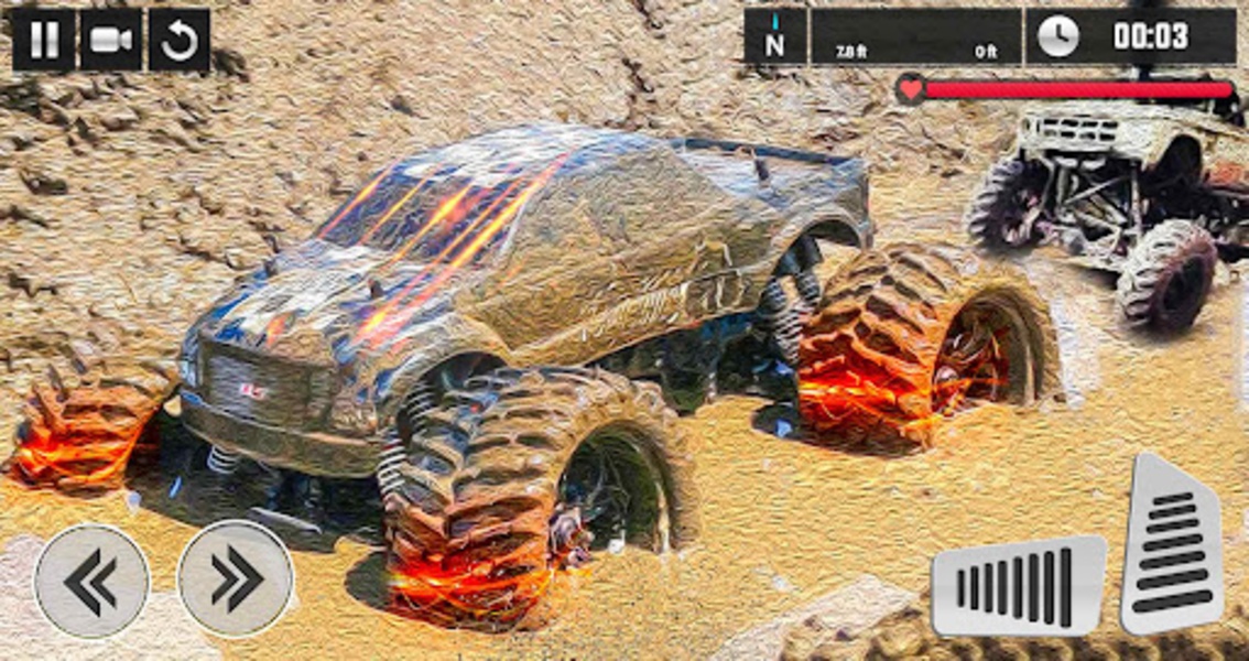 Monster Truck Mud Bogging Game - Preview 1